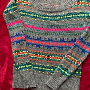 American Eagle Boho style sweater